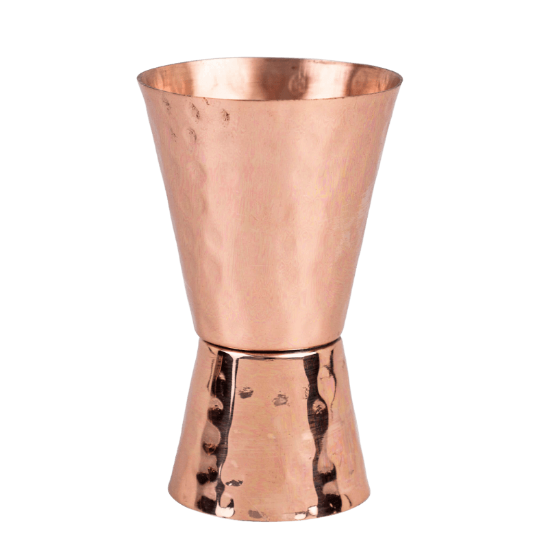 Go Barman Jigger Hammered Cobre 20/40