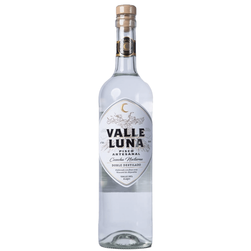 Pisco Valle Luna Cosecha Nocturna 40º 750cc