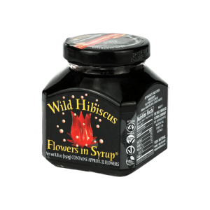 Wild Hibiscus Flowers in Syrup 250g